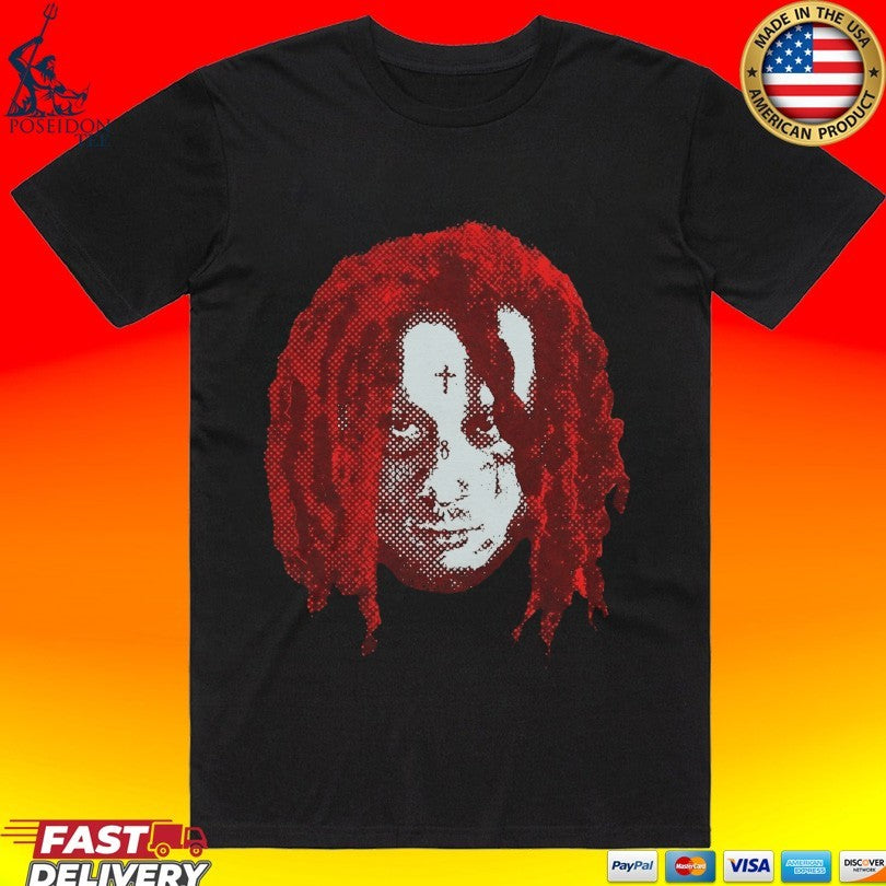 Trippie Redd Portrait T-shirt Unisex T-shirt, Sweatshirt, Hoodie, Long Sleeve Tee - T-Shirt, Sweatshirt, Hoodie