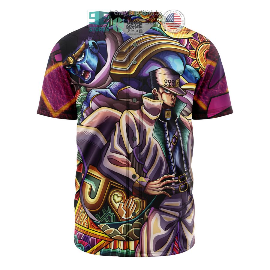 BEST Trippy Jotaro Kujo JoJo's Bizarre Adventure Baseball Jersey baseball jersey product view 1