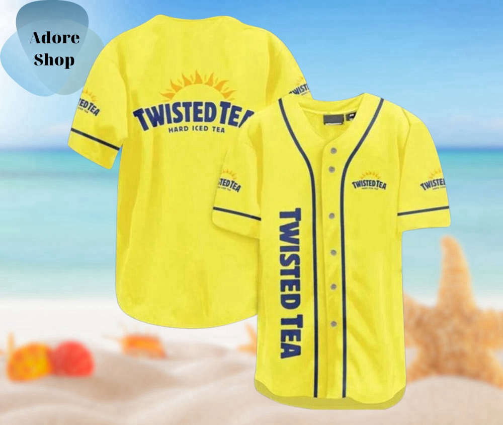 Twisted Tea Baseball Shirt, Twisted Tea Baseball Jersey Shirt, Best Gift For Men - Aopprinter baseball jersey product view 2