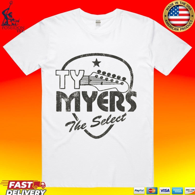 Ty Myers The Select Guitar Pick T-shirt Unisex T-shirt, Sweatshirt, Hoodie, Long Sleeve Tee - T-Shirt, Sweatshirt, Hoodie