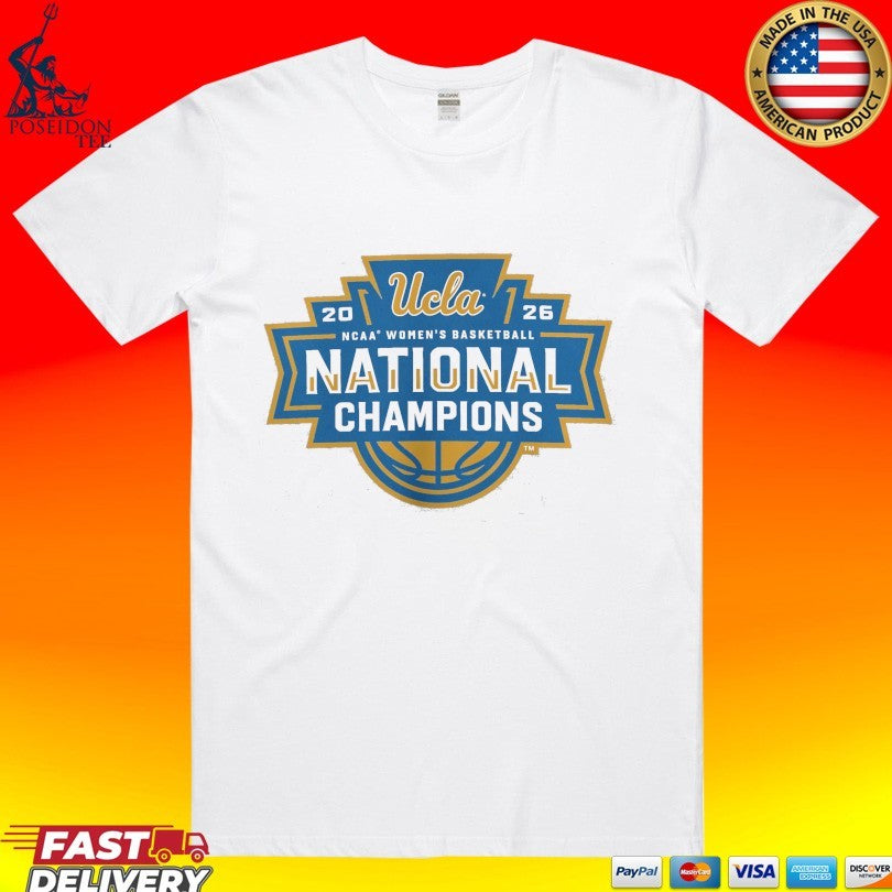Ucla Bruins 2026 NCAA Womens Basketball National Champions Fast Lock T-shirt Unisex T-shirt, Sweatshirt, Hoodie, Long Sleeve Tee - T-Shirt, Sweatshirt, Hoodie