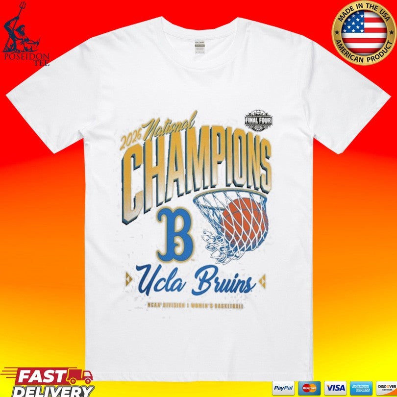 Ucla Bruins 2026 NCAA Womens Basketball National Champions Pressure Pulse T-shirt Unisex T-shirt, Sweatshirt, Hoodie, Long Sleeve Tee - T-Shirt, Sweatshirt, Hoodie