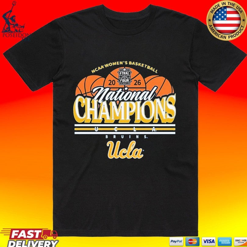 Ucla Bruins 2026 NCAA Womens Basketball Womens Championship T-shirt Unisex T-shirt, Sweatshirt, Hoodie, Long Sleeve Tee - T-Shirt, Sweatshirt, Hoodie