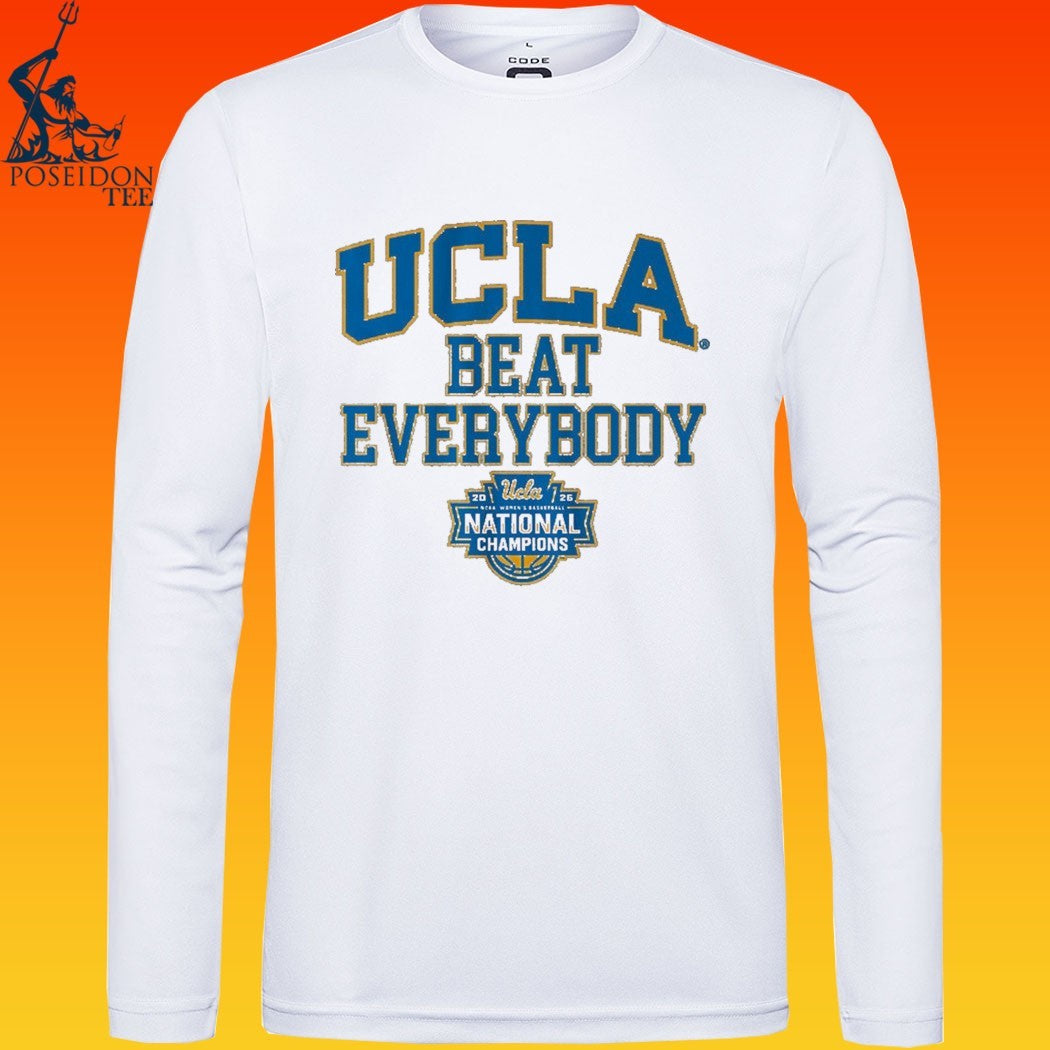Ucla Bruins WBB 2026 National Champions Beat - Adult & Kids T-Shirts, Sweatshirts & Hoodies apparel design preview 4