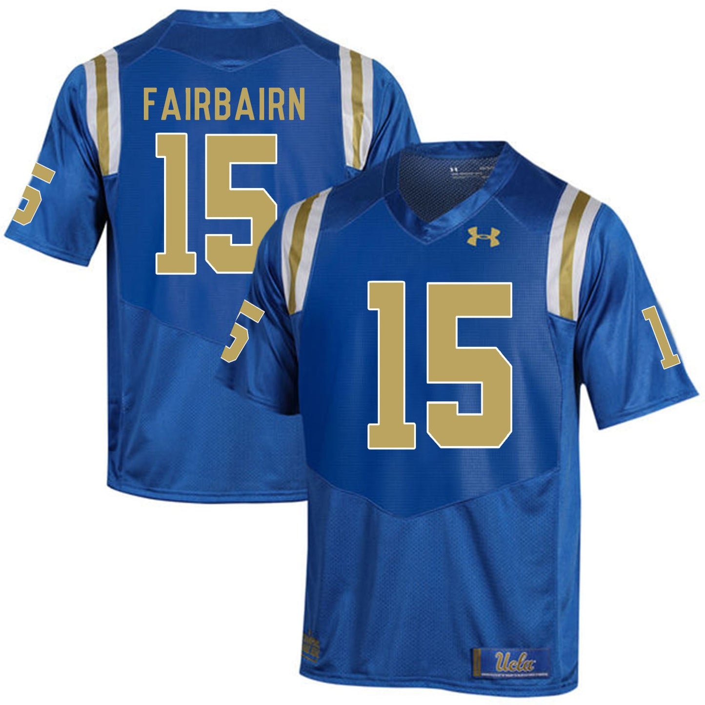 ucla bruins Ka'imi Fairbairn 15 Blue College Football Jersey football jersey product view 1