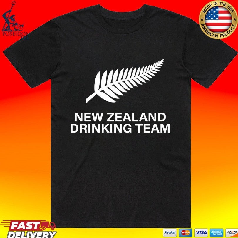 Uncle Reco New Zealand Drinking Team T-shirt Unisex T-shirt, Sweatshirt, Hoodie, Long Sleeve Tee - T-Shirt, Sweatshirt, Hoodie