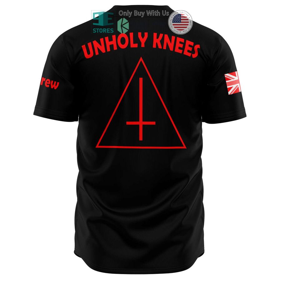 BEST Unholly Knees Pit Crew Baseball Jersey baseball jersey product view 1