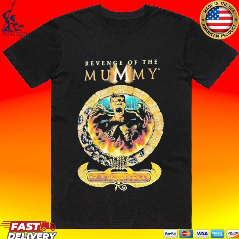 Universal Studios Revenge Of The Mummy T-shirt Unisex T-shirt, Sweatshirt, Hoodie, Long Sleeve Tee - T-Shirt, Sweatshirt, Hoodie