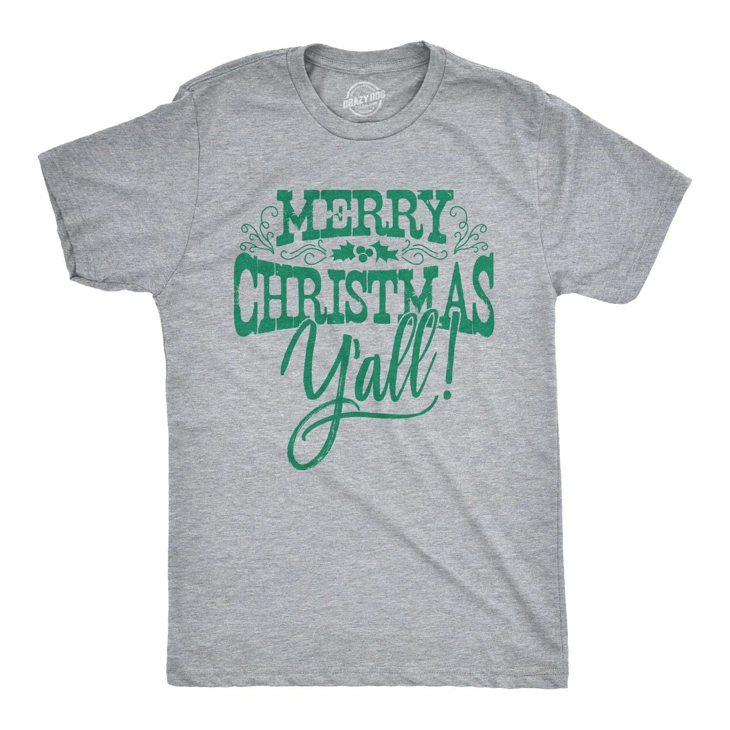 Mens Merry Christmas Yall T Shirt Cute Holiday Tee for Guys Unisex T-shirt, Sweatshirt, Hoodie, Long Sleeve Tee - T-Shirt, Sweatshirt, Hoodie