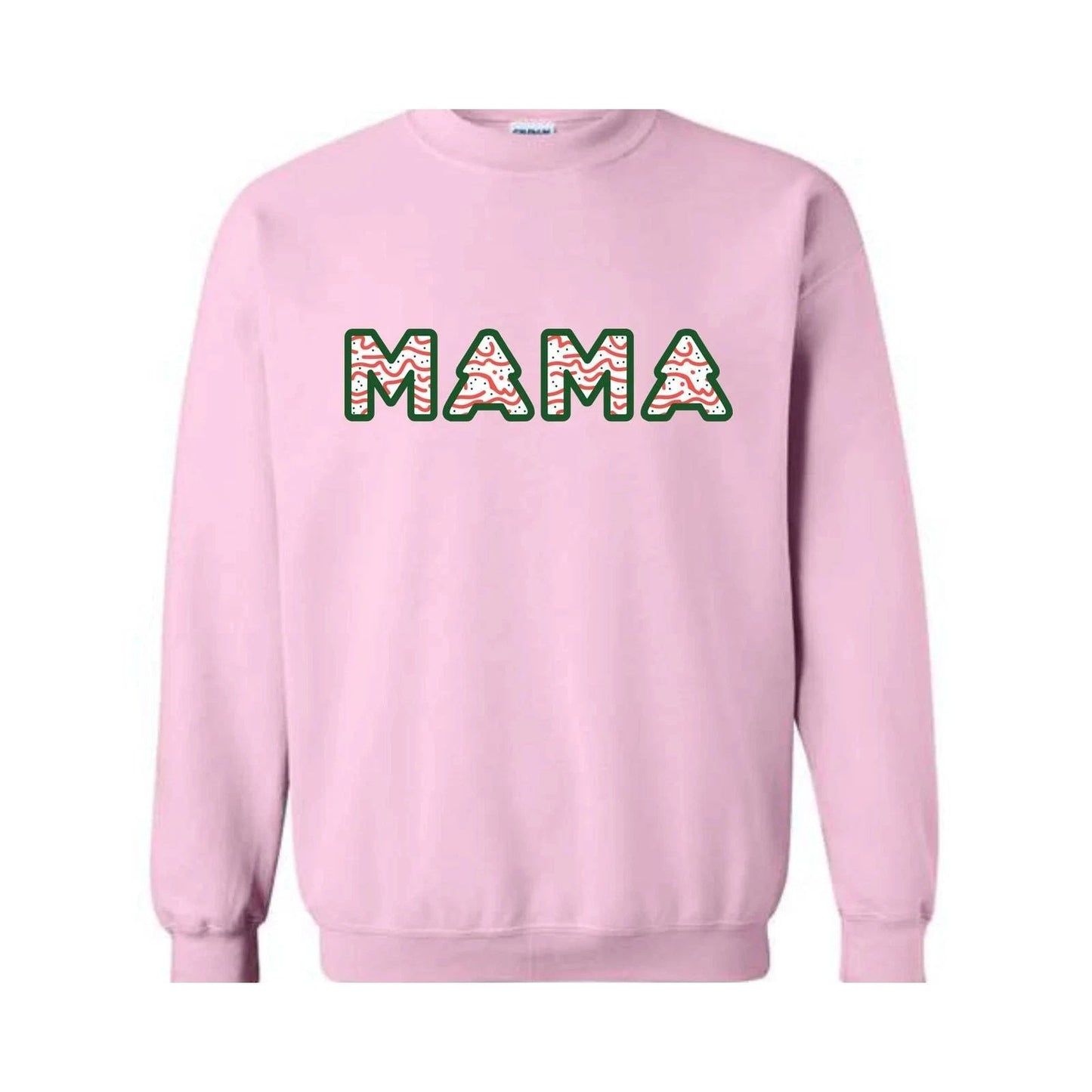 Christmas Mama Sweatshirt, Christmas Hoodie, Mama Sweatshirt, Tree Cake Mama Hoo Unisex T-shirt, Sweatshirt, Hoodie, Long Sleeve Tee - T-Shirt, Sweatshirt, Hoodie