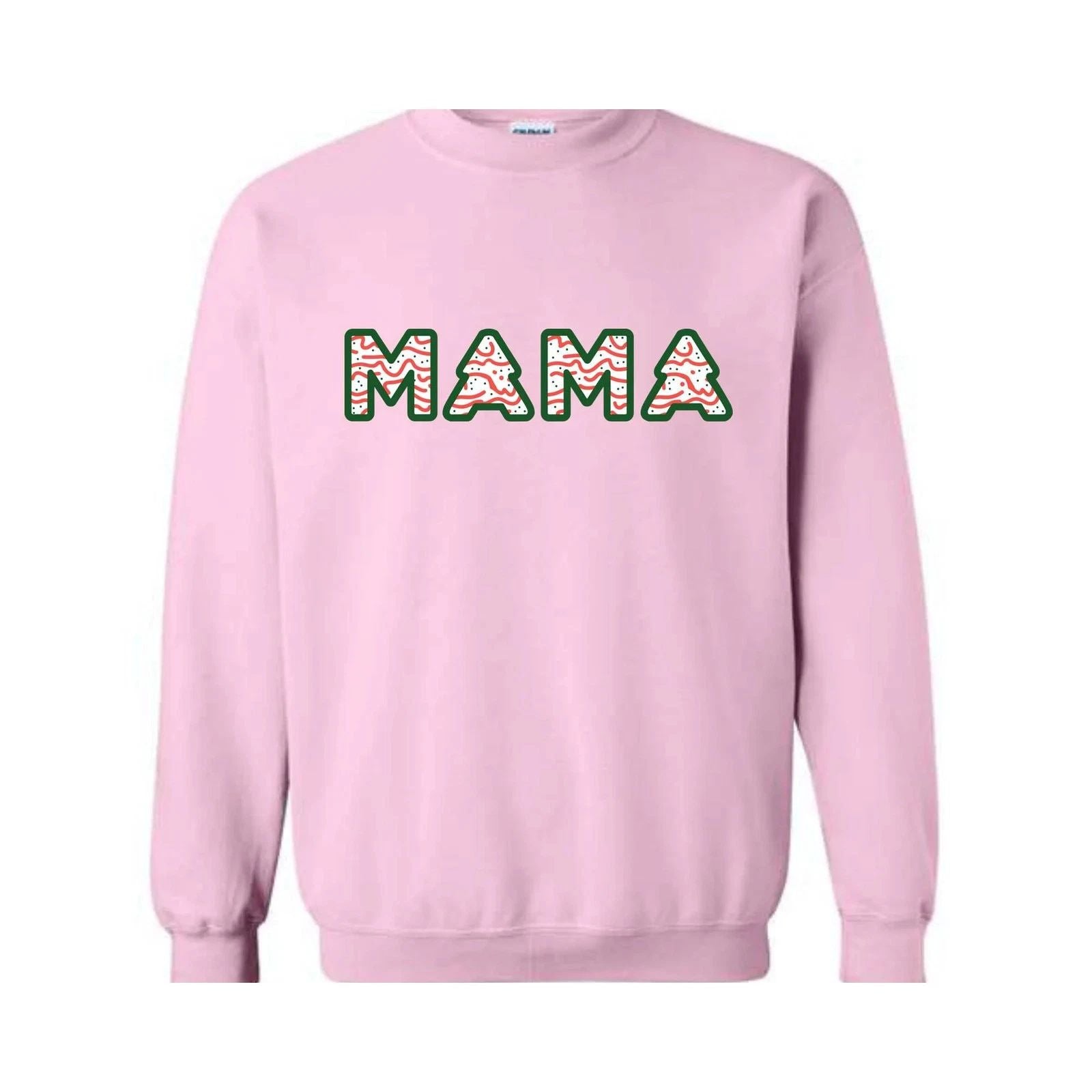 Christmas Mama Sweatshirt, Christmas Hoodie, Mama Sweatshirt, Tree Cake Mama Hoo Unisex T-shirt, Sweatshirt, Hoodie, Long Sleeve Tee - T-Shirt, Sweatshirt, Hoodie