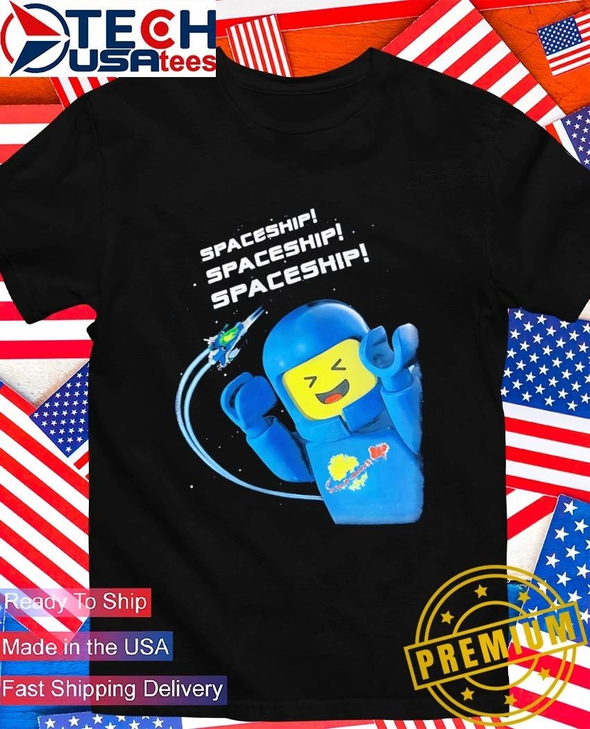 Spaceship lego movie shirt Unisex T-shirt, Sweatshirt, Hoodie, Long Sleeve Tee - T-Shirt, Sweatshirt, Hoodie