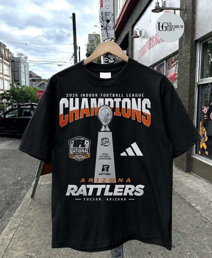 2026 Arizona Rattlers Indoor Football League National - Adult & Kids T-Shirts, Sweatshirts & Hoodies apparel design preview 1