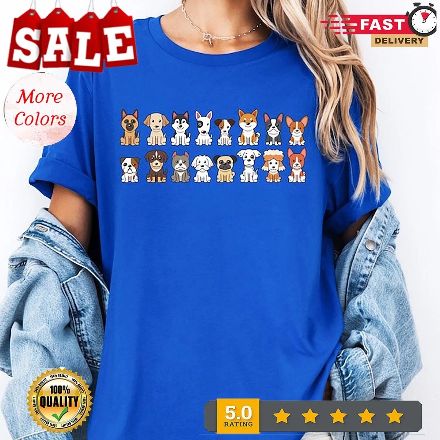 Dog Lover Animal Tshirt, Dog Owner Shirt, Gift For Dog Lover, Pet Lover Gift,... Unisex T-shirt, Sweatshirt, Hoodie, Long Sleeve Tee - T-Shirt, Sweatshirt, Hoodie