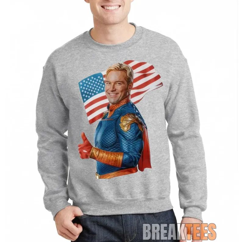 The Boys Homelander Prisoner Sweatshirt Unisex T-shirt, Sweatshirt, Hoodie, Long Sleeve Tee - T-Shirt, Sweatshirt, Hoodie