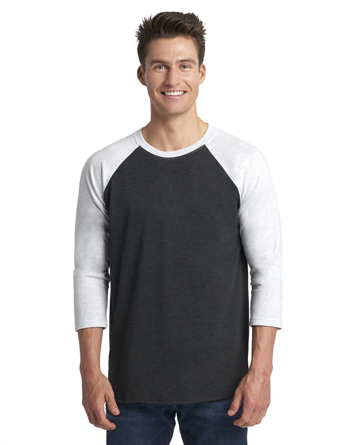 Next Level Unisex 4.3 oz. Triblend 3/4-Sleeves Raglan T-Shirt 6051 XS-3XL Unisex T-shirt, Sweatshirt, Hoodie, Long Sleeve Tee - T-Shirt, Sweatshirt, Hoodie
