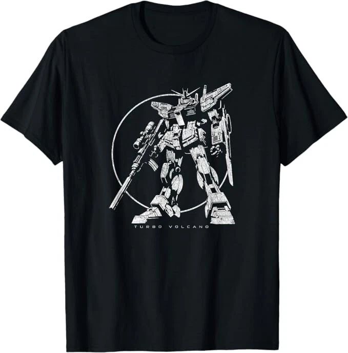 Retro 1980s Anime Mecha Distressed Future Robot Design T-Shirt *NEW* 10 Colors! Unisex T-shirt, Sweatshirt, Hoodie, Long Sleeve Tee - T-Shirt, Sweatshirt, Hoodie