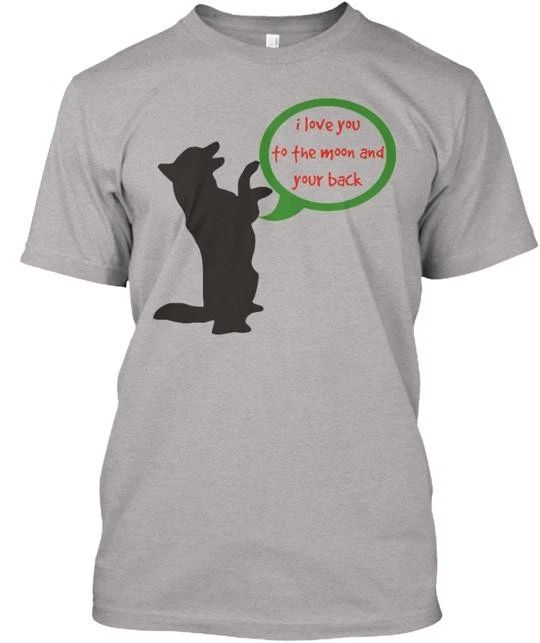 Dog Lover I Love You Moon And Back T-Shirt Made in the USA Size S to 5XL Unisex T-shirt, Sweatshirt, Hoodie, Long Sleeve Tee - T-Shirt, Sweatshirt, Hoodie