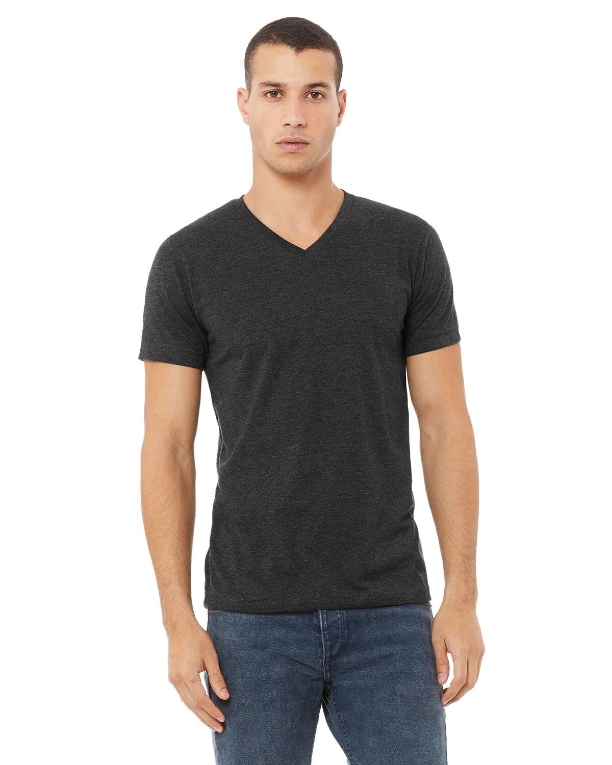 Bella + Canvas Unisex CVC Jersey V-Neck T-Shirt - 3005CVC Unisex T-shirt, Sweatshirt, Hoodie, Long Sleeve Tee - T-Shirt, Sweatshirt, Hoodie