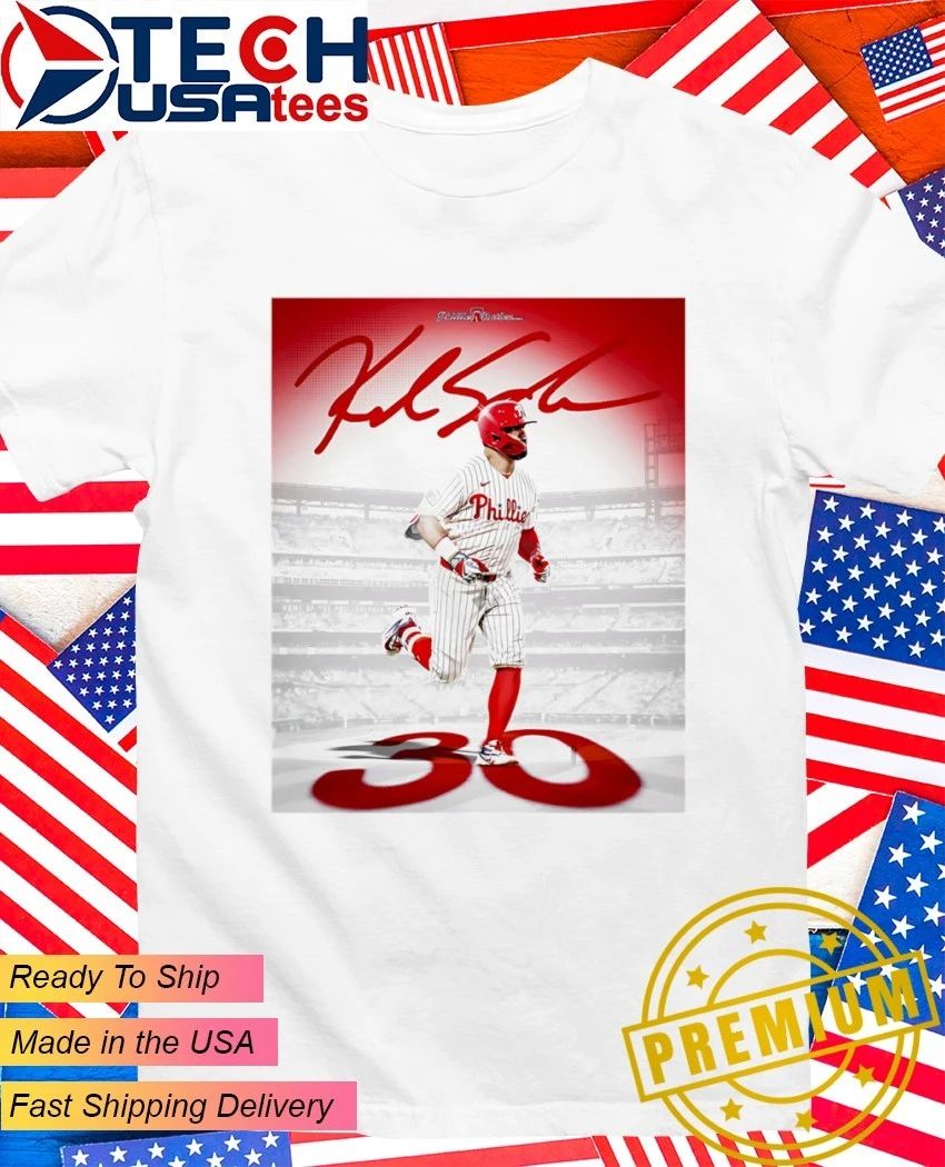 Philadelphia Phillies Kyle Schwarber 30 Home Runs shirt Unisex T-shirt, Sweatshirt, Hoodie, Long Sleeve Tee - T-Shirt, Sweatshirt, Hoodie