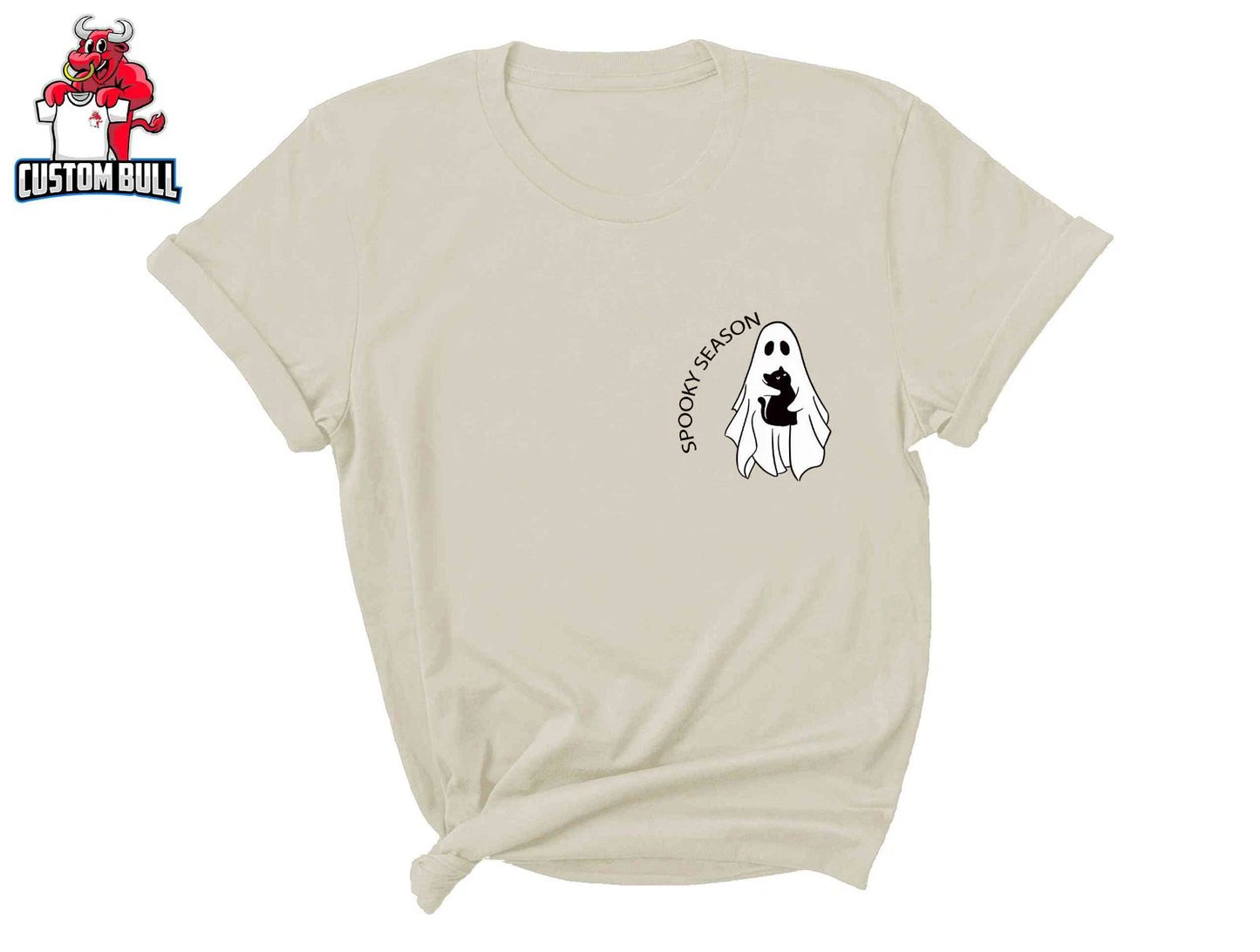 Spooky Season Shirt, Cute Ghost Shirt, Spooky Vibes Shirt, Funny Halloween Shirt Unisex T-shirt, Sweatshirt, Hoodie, Long Sleeve Tee - T-Shirt, Sweatshirt, Hoodie
