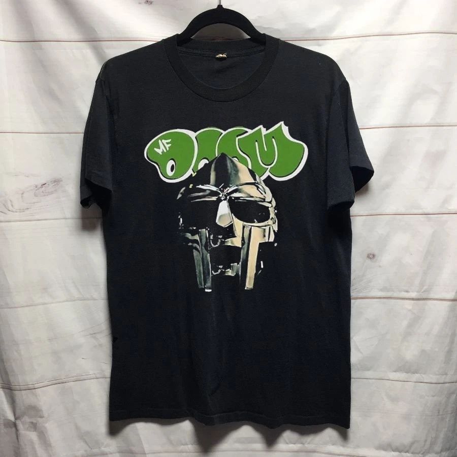 Vtg MF Doom hip hop band unisex black T Shirt  QT7733 Unisex T-shirt, Sweatshirt, Hoodie, Long Sleeve Tee - T-Shirt, Sweatshirt, Hoodie