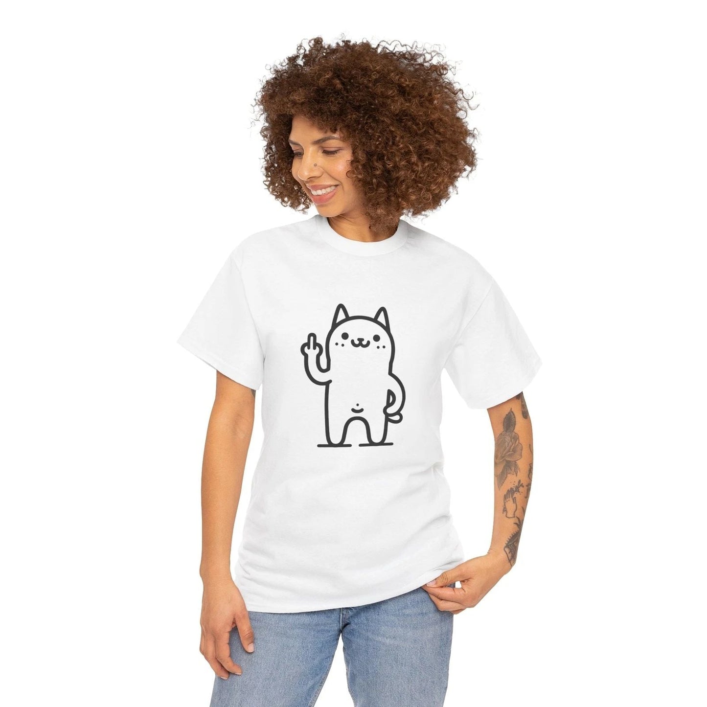 Funny Cat Graphic Tee, Unisex, Cute Cat Shirt, Gift for Cat Lovers Unisex T-shirt, Sweatshirt, Hoodie, Long Sleeve Tee - T-Shirt, Sweatshirt, Hoodie