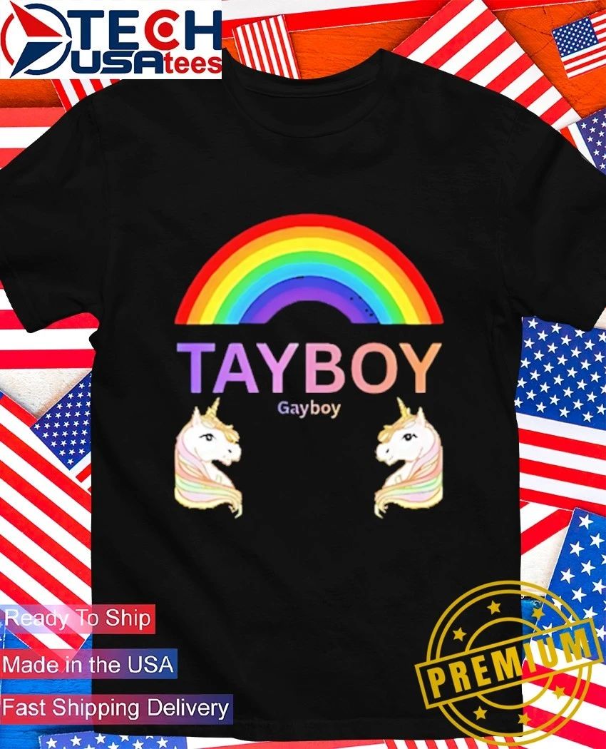 Tay boy gay boy unicorn rainbow shirt Unisex T-shirt, Sweatshirt, Hoodie, Long Sleeve Tee - T-Shirt, Sweatshirt, Hoodie