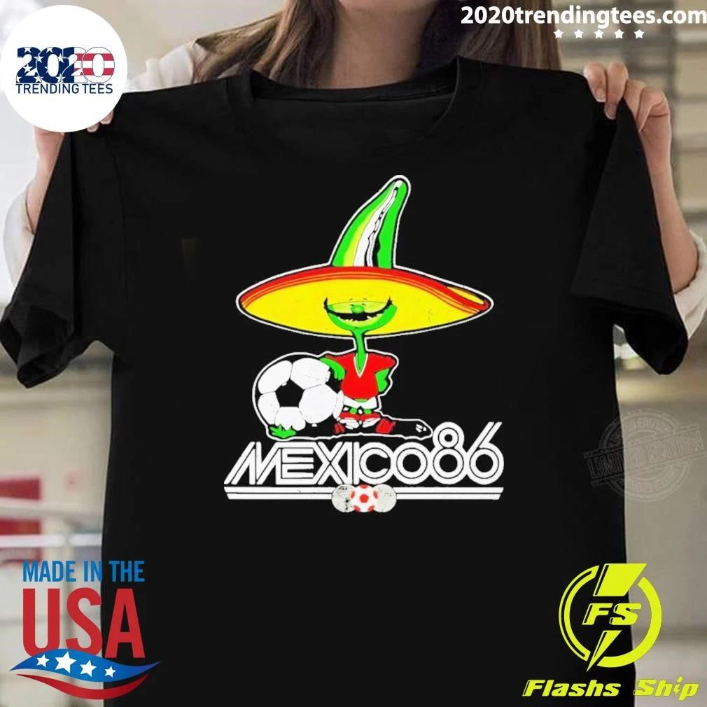 Pique Mexico 86 Soccer Mascot Mexico World Cup 2026 Shirt Unisex T-shirt, Sweatshirt, Hoodie, Long Sleeve Tee - T-Shirt, Sweatshirt, Hoodie