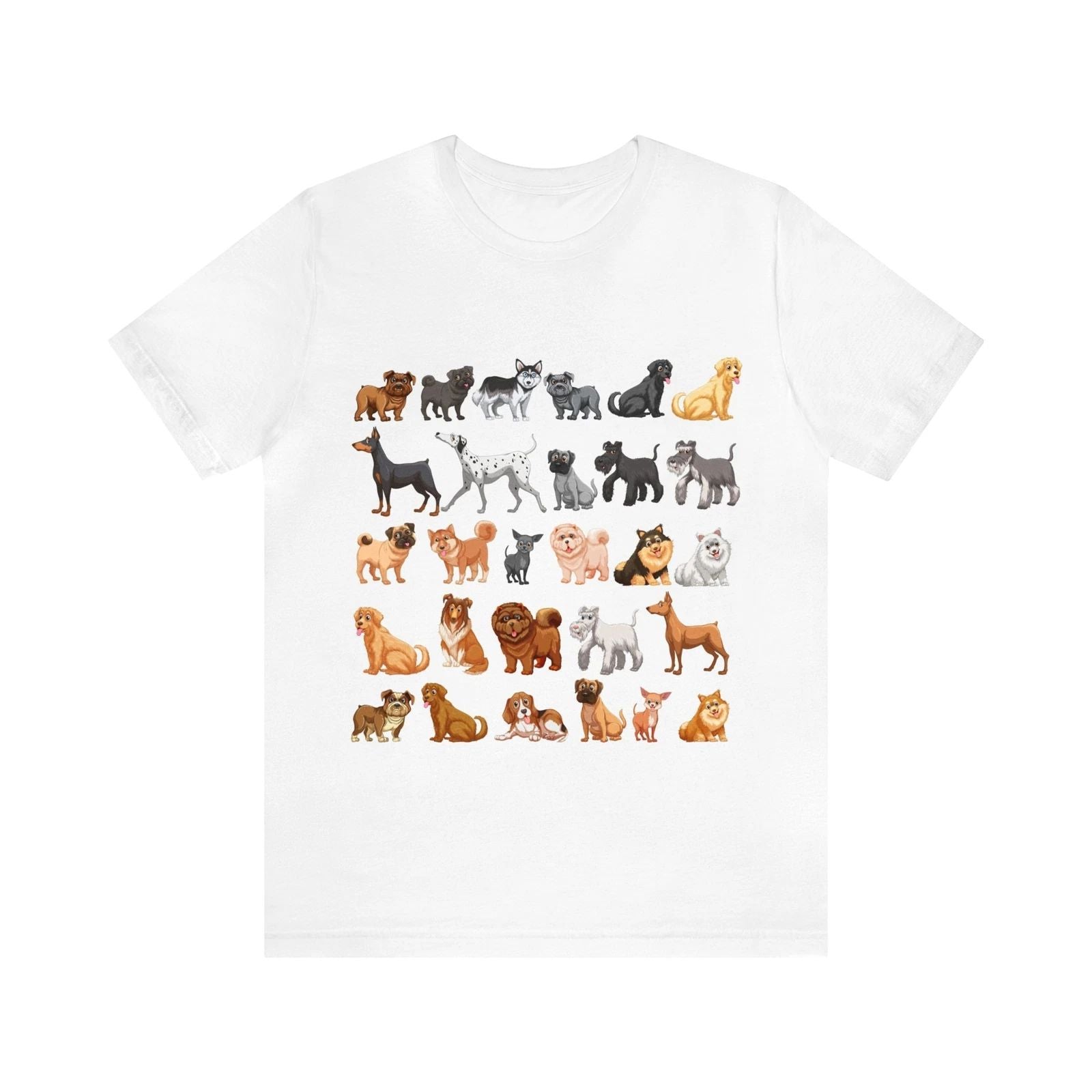 T-shirt for dog lovers Unisex T-shirt, Sweatshirt, Hoodie, Long Sleeve Tee - T-Shirt, Sweatshirt, Hoodie
