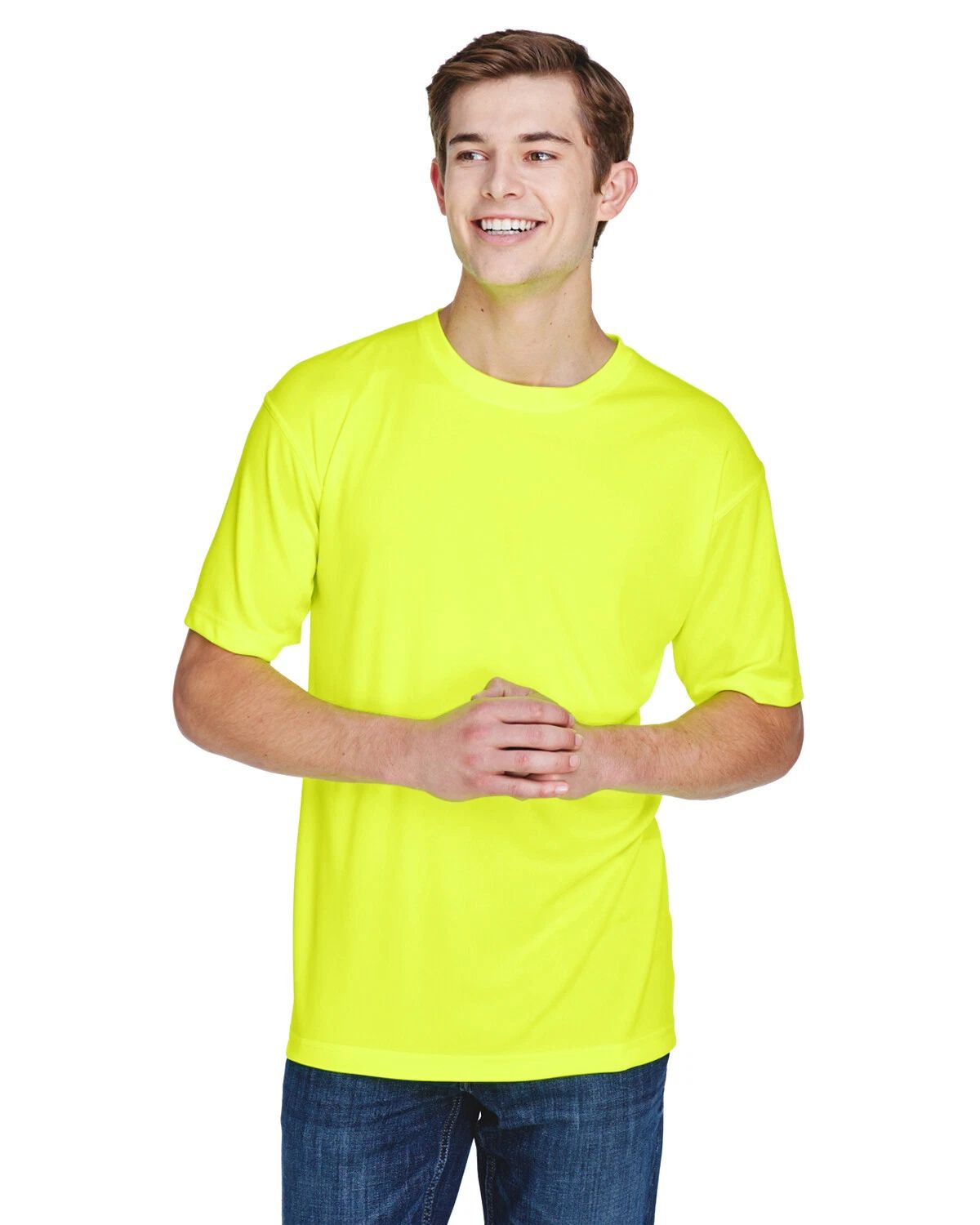 UltraClub Men's Cool & Dry Short Sleeves Wholesale Performance T-Shirt 8620 Unisex T-shirt, Sweatshirt, Hoodie, Long Sleeve Tee - T-Shirt, Sweatshirt, Hoodie