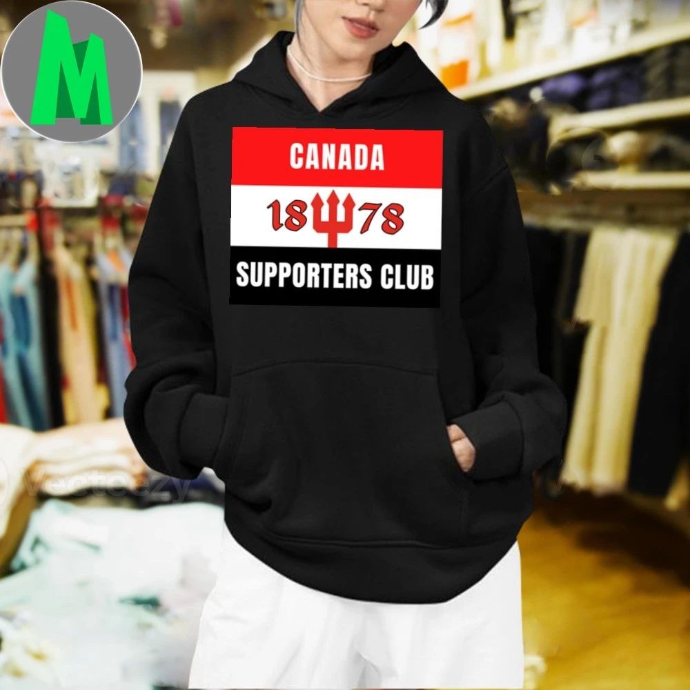 Canada Supporters Club Mufc - Adult & Kids T-Shirts, Sweatshirts & Hoodies apparel design preview 2