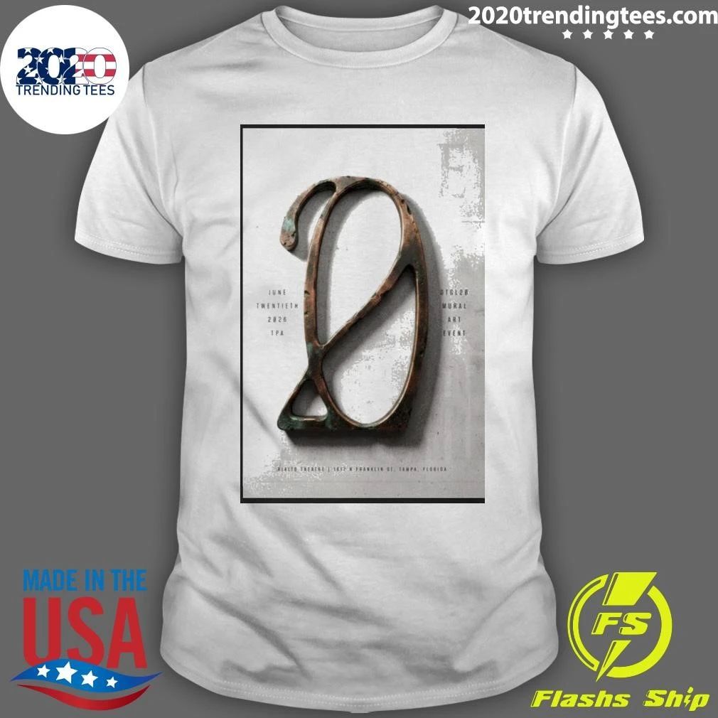 Underoath Tampa, Florida June Twentieth 2026 Poster Shirt Unisex T-shirt, Sweatshirt, Hoodie, Long Sleeve Tee - T-Shirt, Sweatshirt, Hoodie
