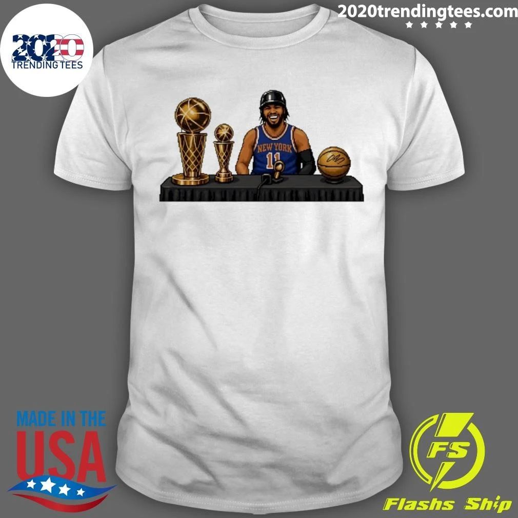 King Of Ny Jalen Brunson NBA Finals MVP Signature Trophy 2026 Shirt Unisex T-shirt, Sweatshirt, Hoodie, Long Sleeve Tee - T-Shirt, Sweatshirt, Hoodie