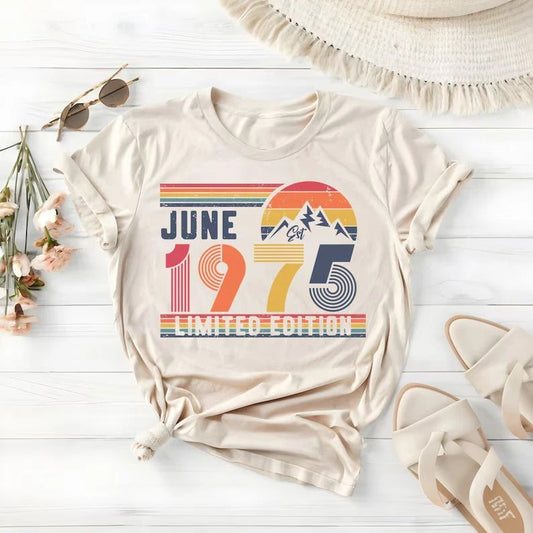 1976 Birthday Shirt  50th Birthday Retro  Gift  Vintage Unisex T-Shir ship now Unisex T-shirt, Sweatshirt, Hoodie, Long Sleeve Tee - T-Shirt, Sweatshirt, Hoodie
