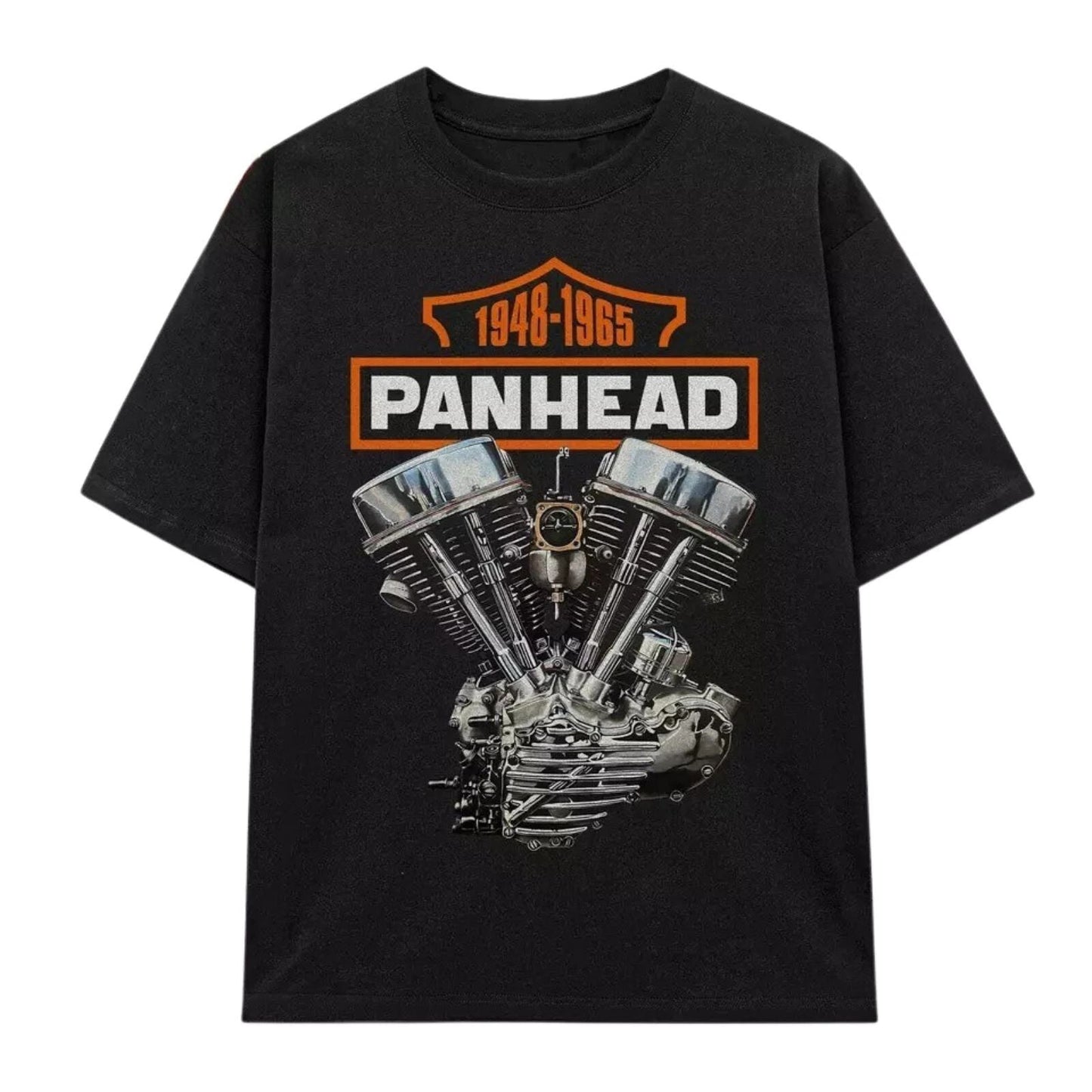 Panhead HD Motorcycles Biker 90s Vintage Feel T-Shirt Unisex T-shirt, Sweatshirt, Hoodie, Long Sleeve Tee - T-Shirt, Sweatshirt, Hoodie