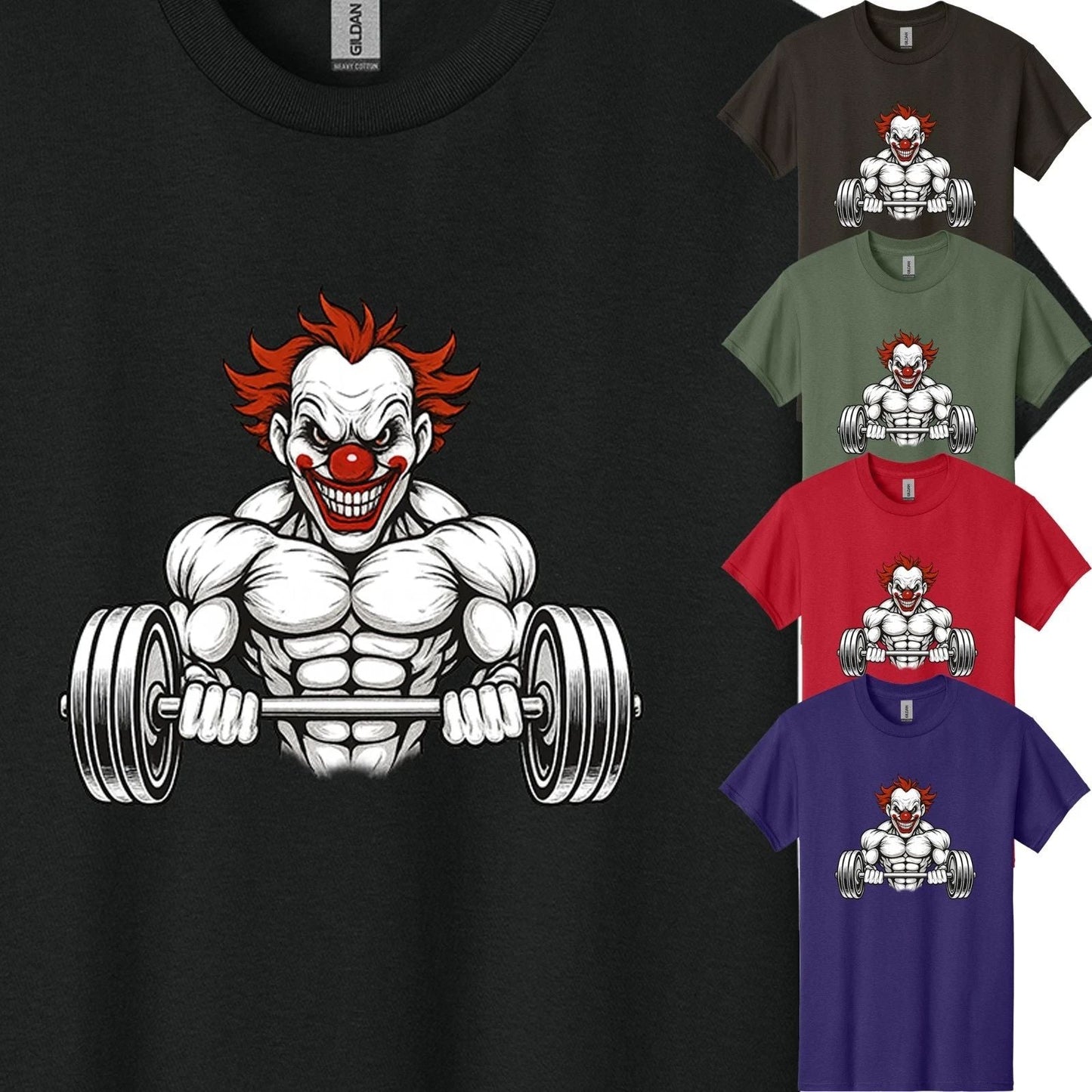 Men's Funny Joker Dumble Body Builder Gym Workout T-Shirt USA New Gift Tee S-3XL Unisex T-shirt, Sweatshirt, Hoodie, Long Sleeve Tee - T-Shirt, Sweatshirt, Hoodie