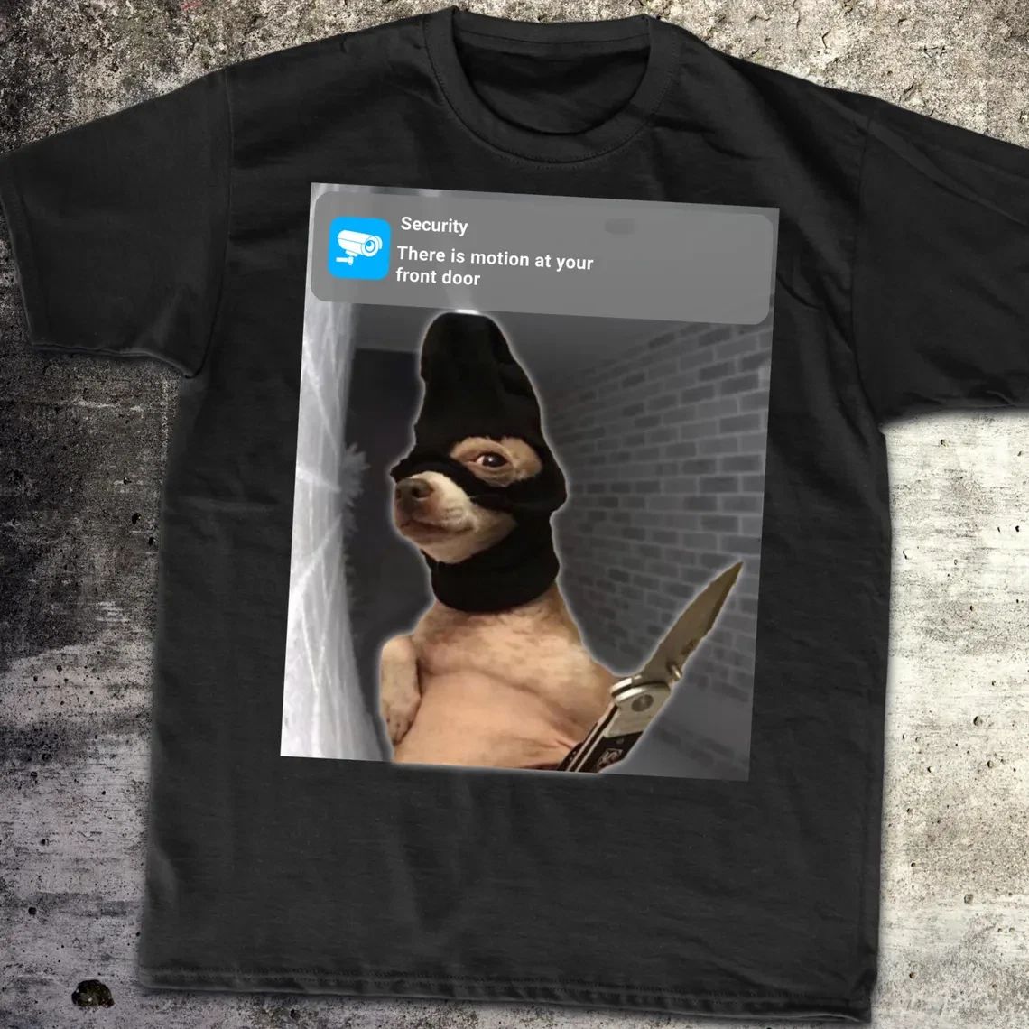 Ring Dog with Motion Meme T-Shirt, Funny Meme Shirt, Ironic Shirt, Cat Lover Gif Unisex T-shirt, Sweatshirt, Hoodie, Long Sleeve Tee - T-Shirt, Sweatshirt, Hoodie