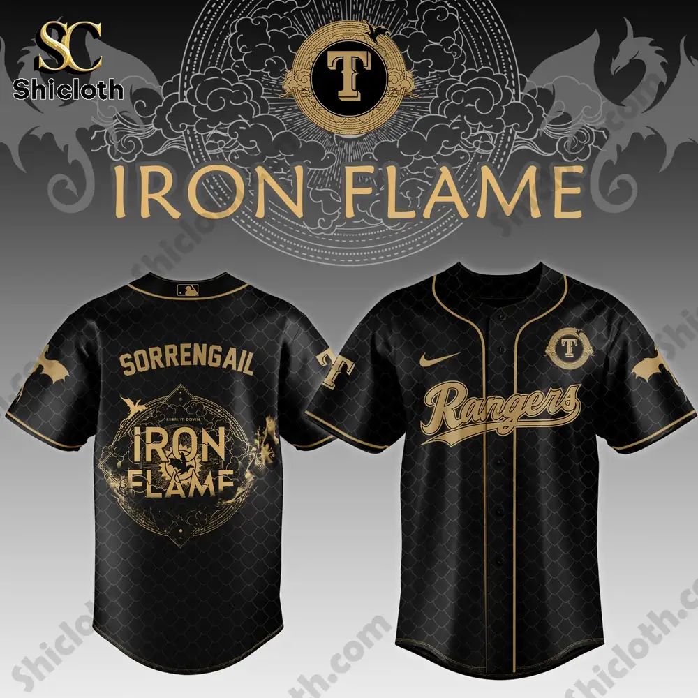 MLB ALL TEAM x Iron Flame Baseball Jersey 2026 baseball jersey product view 1