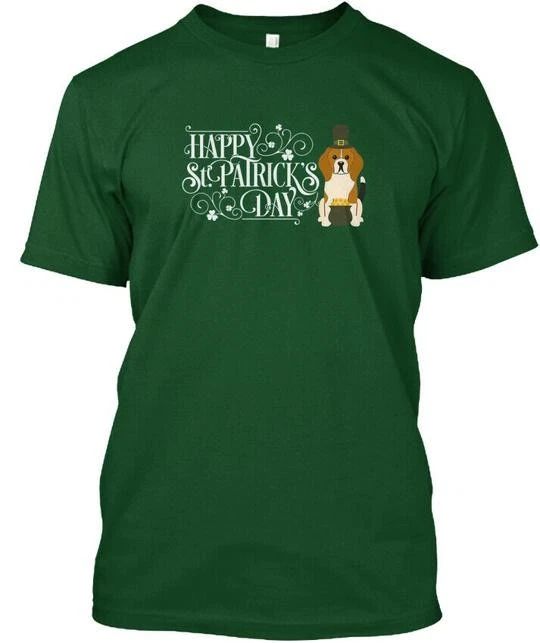 St Patricks Day Dog Lover Beagle T-shirt Made In The USA Size S To 5XL Unisex T-shirt, Sweatshirt, Hoodie, Long Sleeve Tee - T-Shirt, Sweatshirt, Hoodie