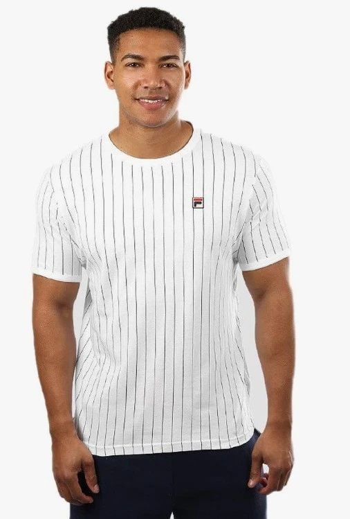 Fila Men's Guillo Tee White/Peacoat, Vintage Soccer Style, 3XL FREE SHIP Unisex T-shirt, Sweatshirt, Hoodie, Long Sleeve Tee - T-Shirt, Sweatshirt, Hoodie
