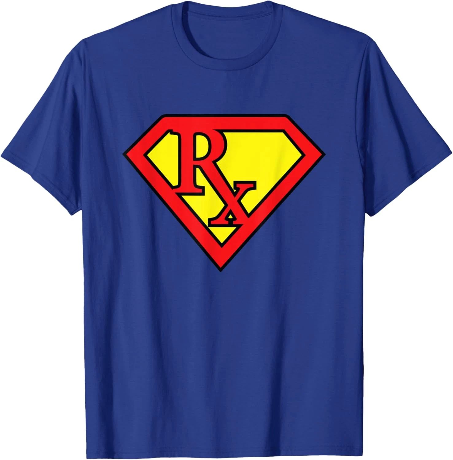 Rx Superhero Pharmacist Pharma Tech Funny Appreciation Gift T-Shirt Unisex T-shirt, Sweatshirt, Hoodie, Long Sleeve Tee - T-Shirt, Sweatshirt, Hoodie
