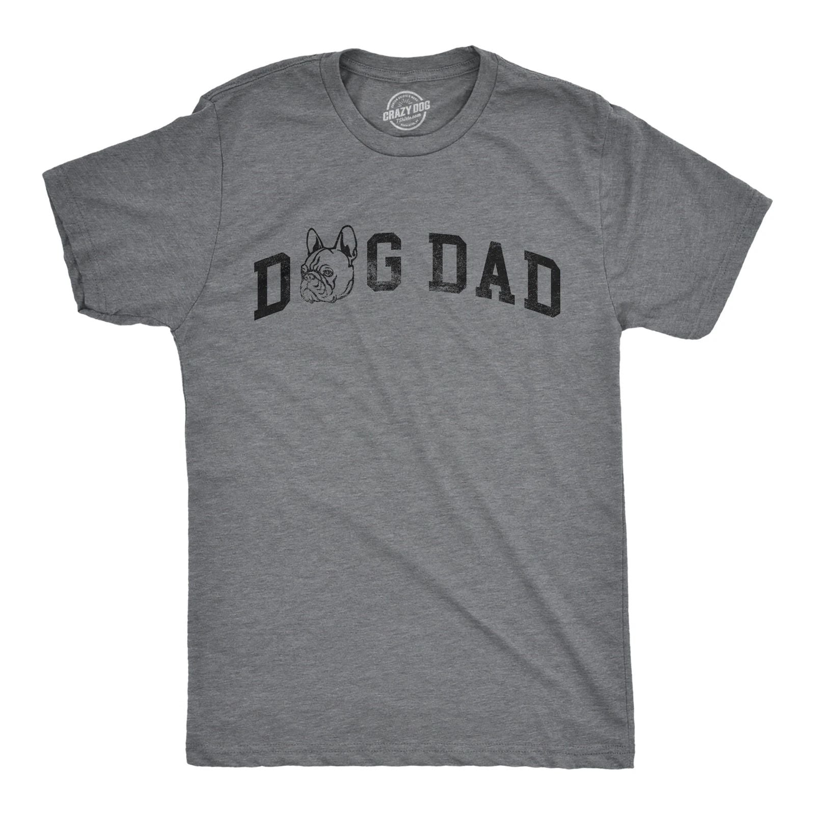Mens Dog Dad French Bulldog T Shirt Funny Cute Puppy Pet Frenchies Lovers Tee Unisex T-shirt, Sweatshirt, Hoodie, Long Sleeve Tee - T-Shirt, Sweatshirt, Hoodie