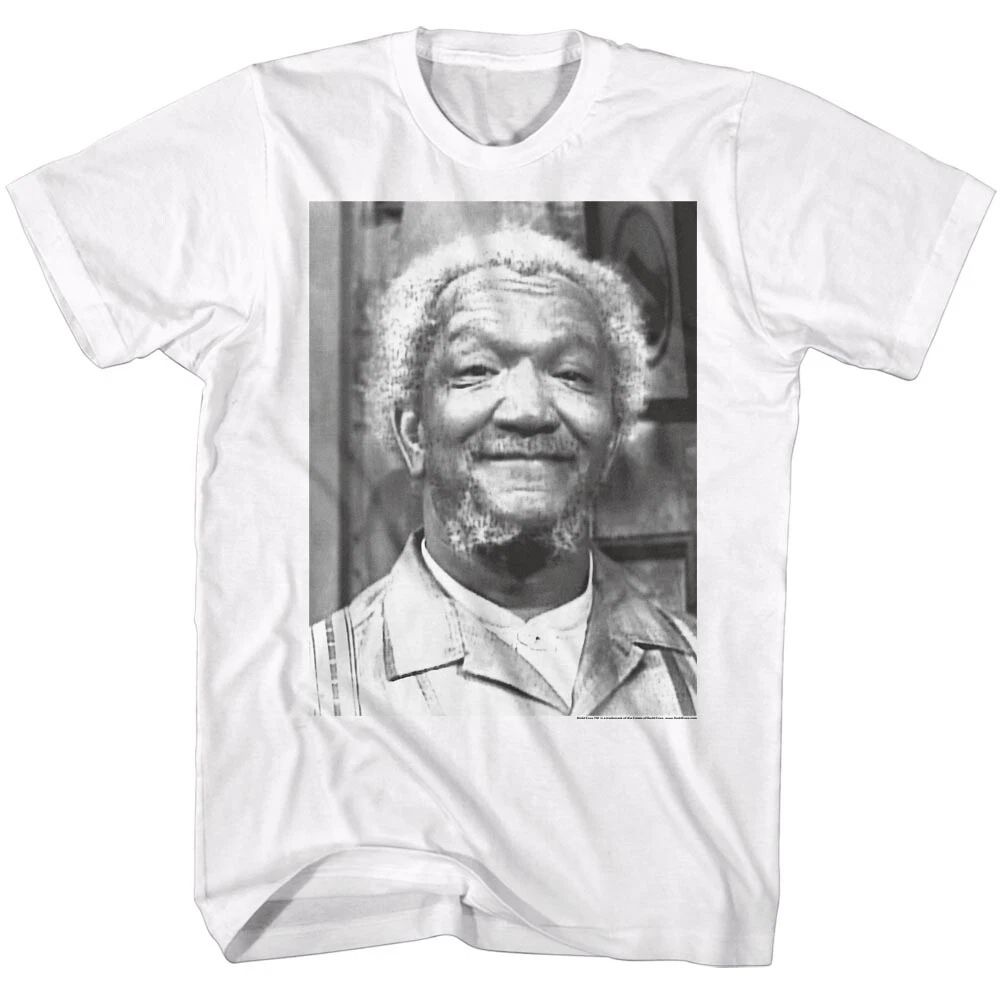 Sanford & Son Funny 70's TV Show Black & White Photo Men's T Shirt REDD FOXX Unisex T-shirt, Sweatshirt, Hoodie, Long Sleeve Tee - T-Shirt, Sweatshirt, Hoodie