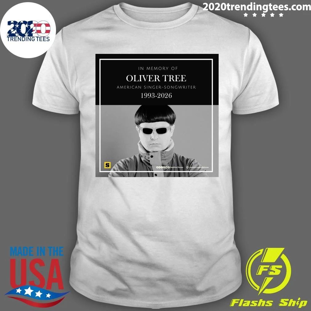 In Memory Of Oliver Tree American Singer-Songwriter 1993-2026 Shirt Unisex T-shirt, Sweatshirt, Hoodie, Long Sleeve Tee - T-Shirt, Sweatshirt, Hoodie