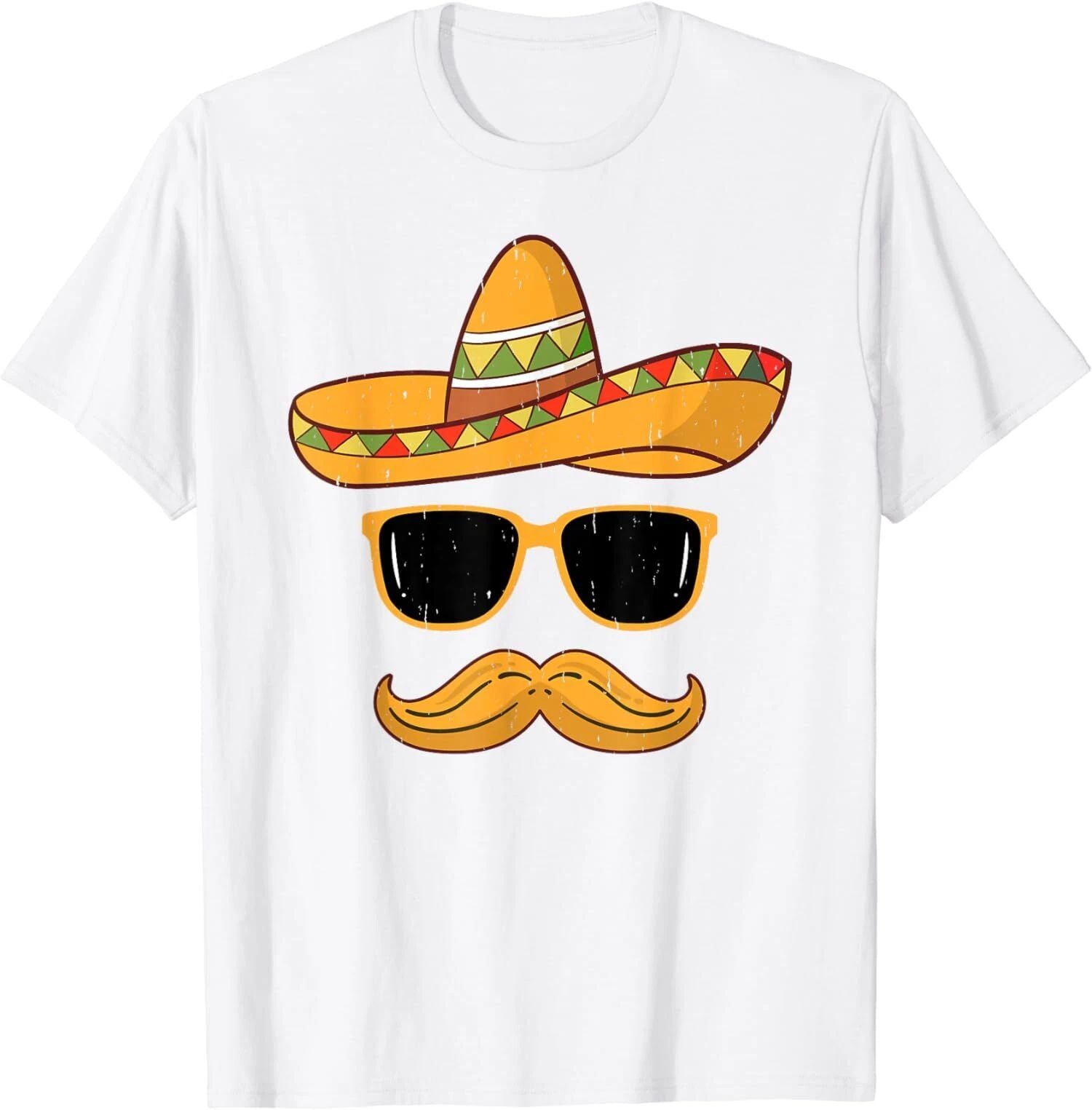 Sombrero Funny Hat Cinco De Mayo Party Theme Unisex T-Shirt Unisex T-shirt, Sweatshirt, Hoodie, Long Sleeve Tee - T-Shirt, Sweatshirt, Hoodie