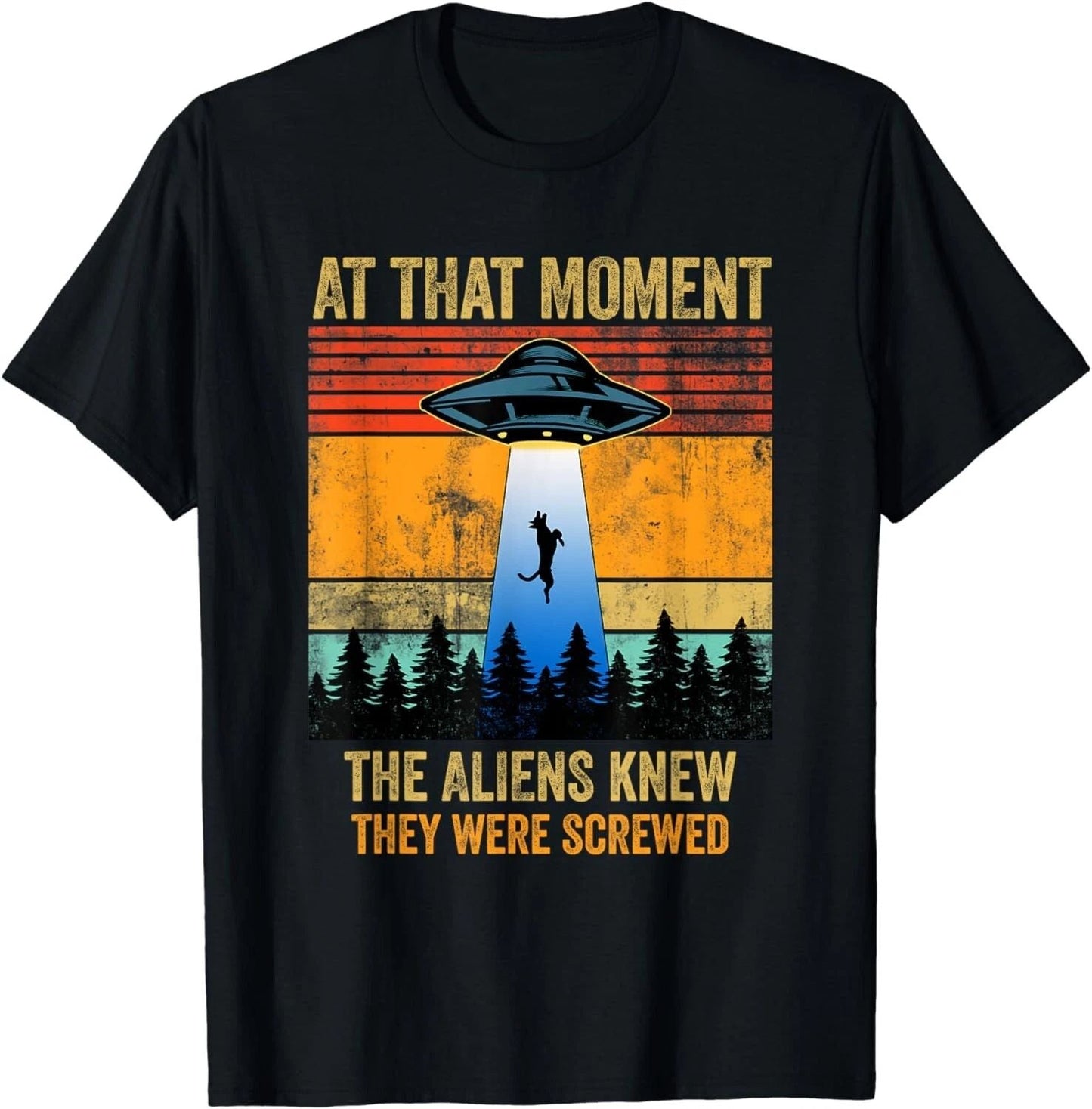 Funny Alien Abduction Malinois Dutch Shepherd UFO UAP Dog Gift Unisex T-Shirt Unisex T-shirt, Sweatshirt, Hoodie, Long Sleeve Tee - T-Shirt, Sweatshirt, Hoodie