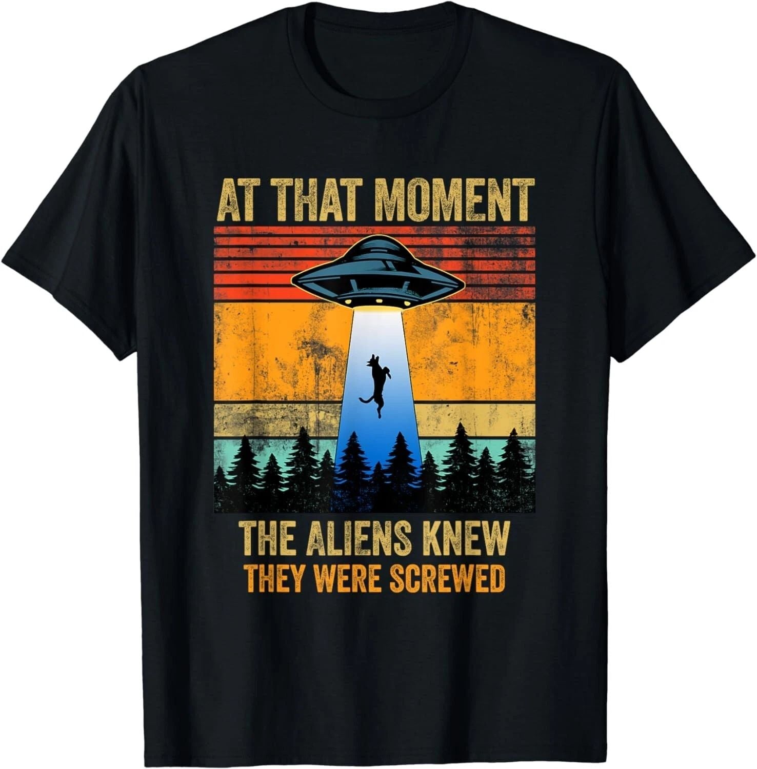 Funny Alien Abduction Malinois Dutch Shepherd UFO UAP Dog Gift Unisex T-Shirt Unisex T-shirt, Sweatshirt, Hoodie, Long Sleeve Tee - T-Shirt, Sweatshirt, Hoodie