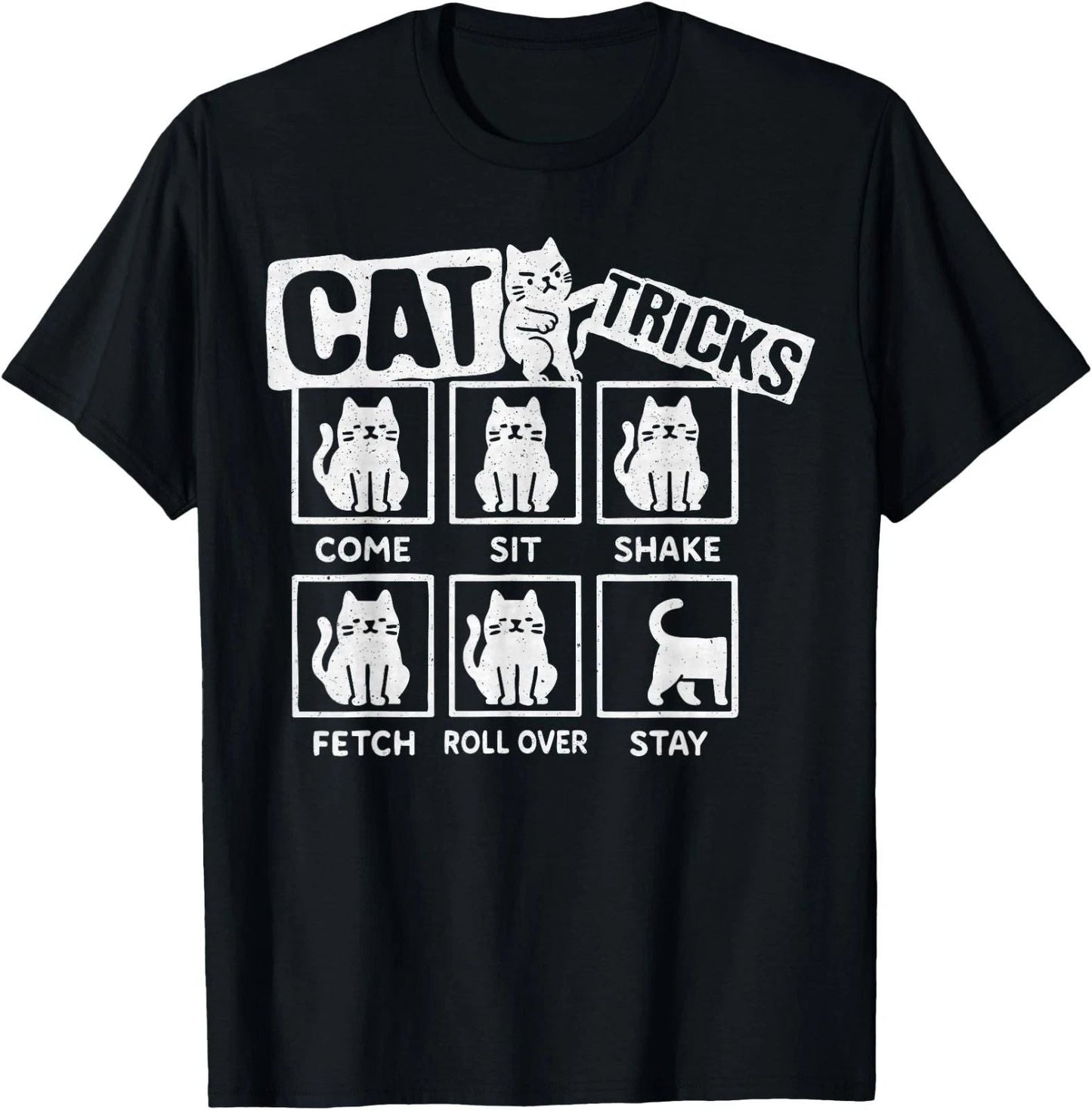 Cats Funny Cat Tricks, Kitties Lover T-Shirt , Adult Kid Tees,Unisex Tees Unisex T-shirt, Sweatshirt, Hoodie, Long Sleeve Tee - T-Shirt, Sweatshirt, Hoodie