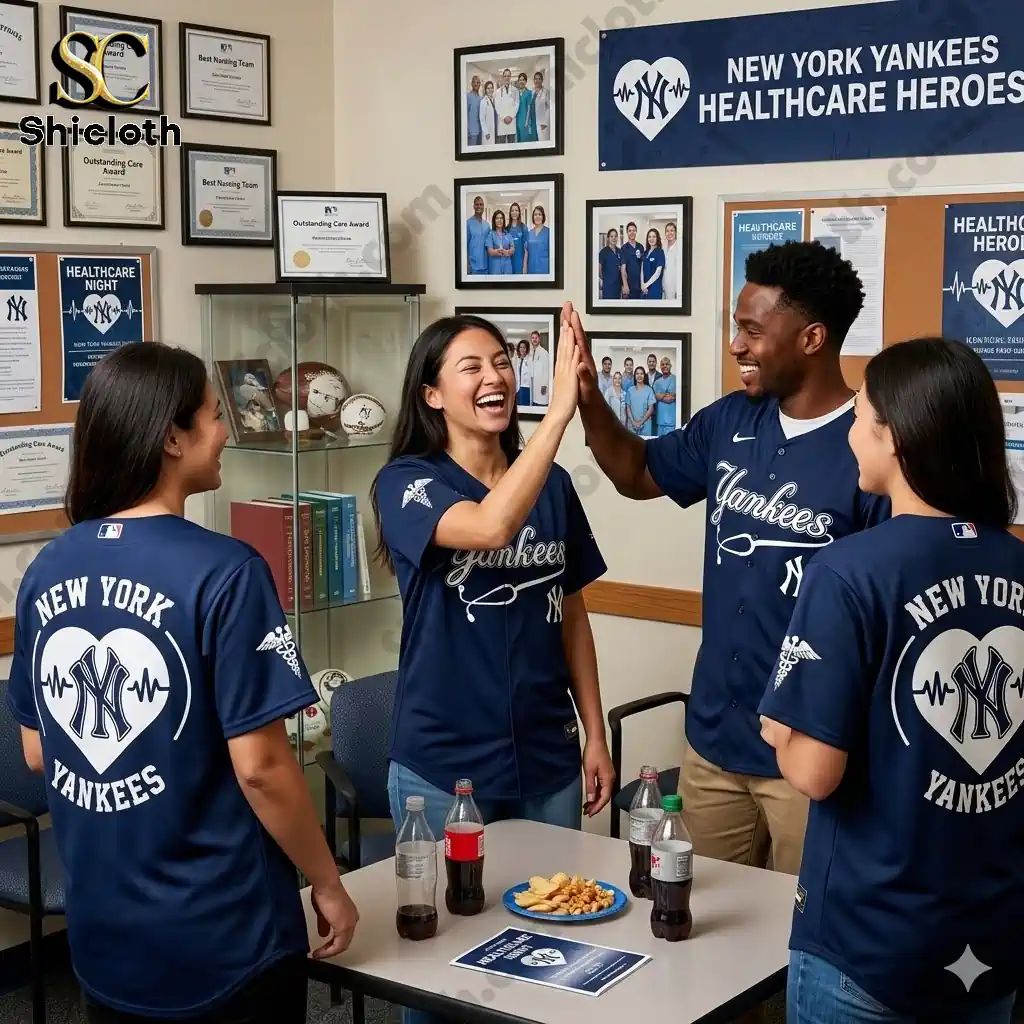 New York Yankees Healthcare Appreciation Night Limited Edition Jersey 2026 baseball jersey product view 1